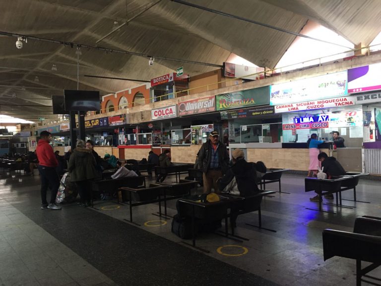 Terminal Terrestre: Continúa suspendida la venta de pasajes a Puno, Juliaca, Cusco y Espinar