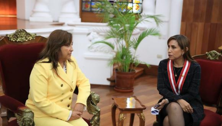 Dina Boluarte: «Patricia Benavides no dudó un instante en defender la democracia»