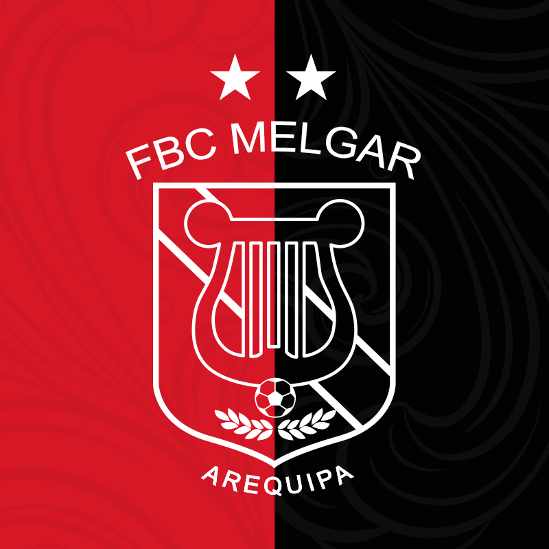 Escudo retro del FBC Melgar para la camiseta de la temporada 2023.