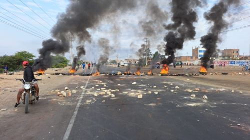 La Libertad: Más de 30 personas son investigadas por bloqueo de carreteras y desmanes