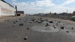 Tacna: Manifestantes bloquearon vías aledañas a terminales terrestres