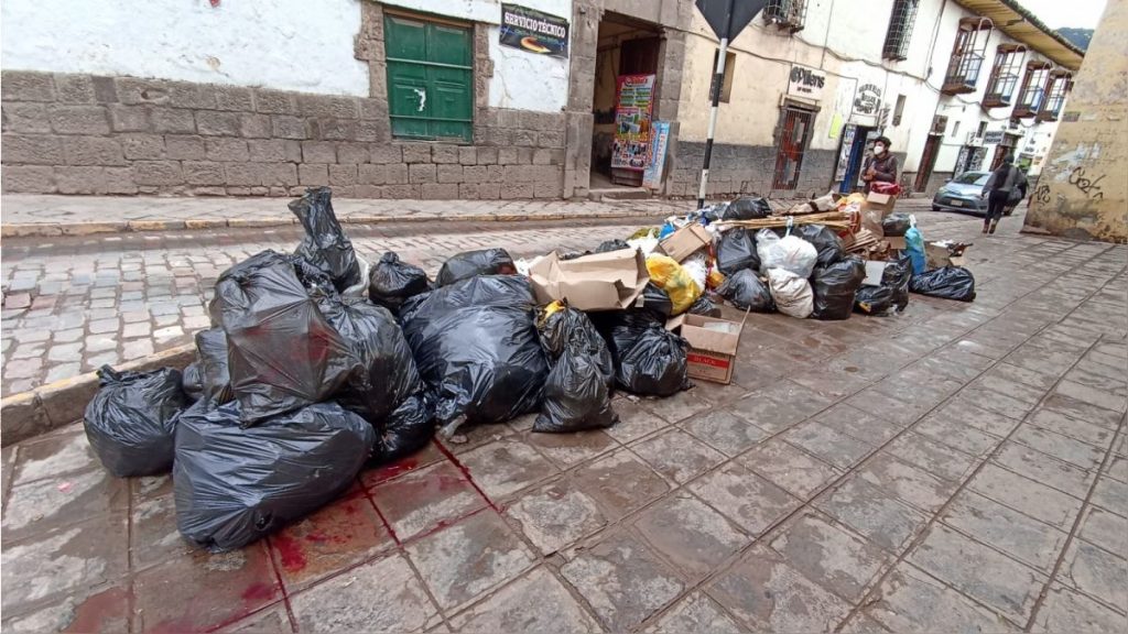 Cusco: No se realizará el recojo de basura por falta de combustible