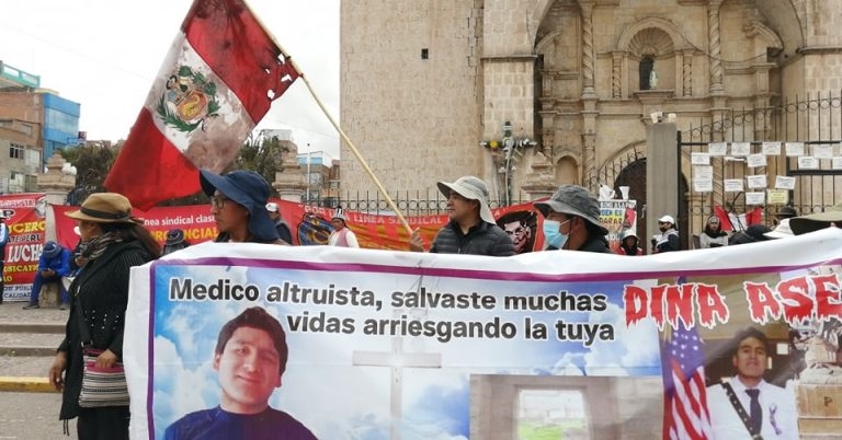 Juliaca: Familiares de fallecidos del 9 de enero se suman a las movilizaciones contra el Gobierno