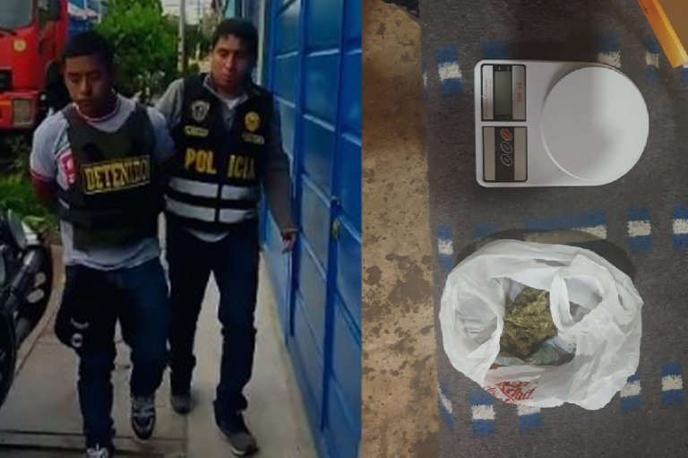 JLBYR: Detienen a presunto microcomercializador de marihuana que vendía por delivery
