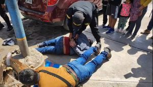 Moquegua: Capturan a cuatro sujetos que habrían intentado robar un camión estacionado en av. Ejército
