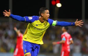 Cristiano Ronaldo anotó 4 goles con el Al Nassr.