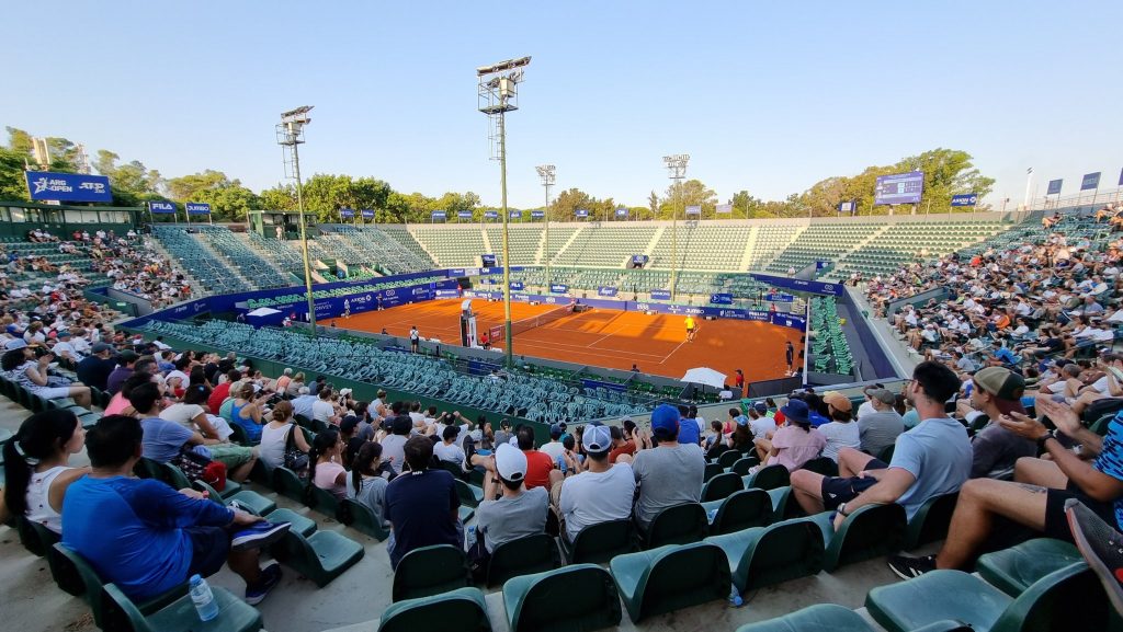 Panorámica del Lawn Tenis Club de Buenos Aires, donde Varillas consiguió 2 triunfos en el Argentina Open.
