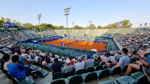 Panorámica del Lawn Tenis Club de Buenos Aires, donde Varillas consiguió 2 triunfos en el Argentina Open.