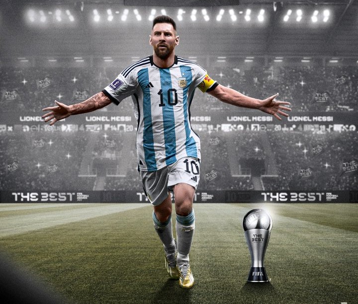 Lionel Messi ganó el premio The Best como mejor futbolista del 2022.
