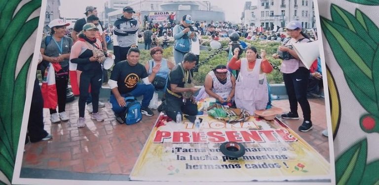 Tacna: Manifestantes que viajaron a Lima piden que la Fiscalía investigue a los organizadores de la colecta