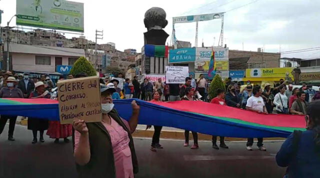 Moquegua: Reinician protestas en contra del gobierno de Dina Boluarte