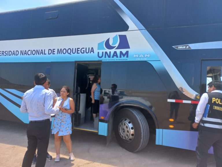 Moquegua: Personal de la UNAM habría utilizado buses de la institución para ir a la playa