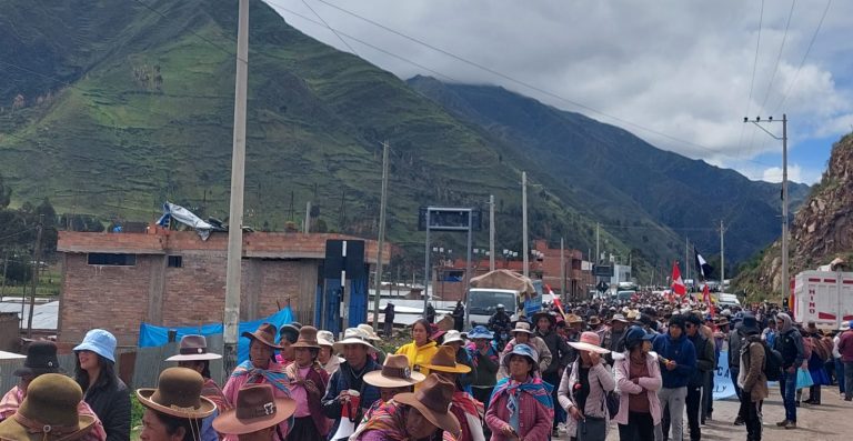 Cusco: Reinician las protestas en contra del gobierno de Dina Boluarte