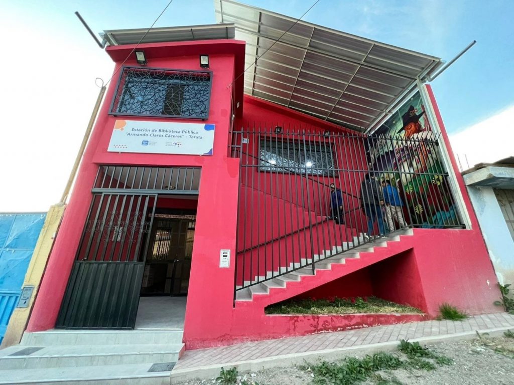 Tacna: Ministerio de Cultura inauguró sede de Estación de Biblioteca Pública en Tarata