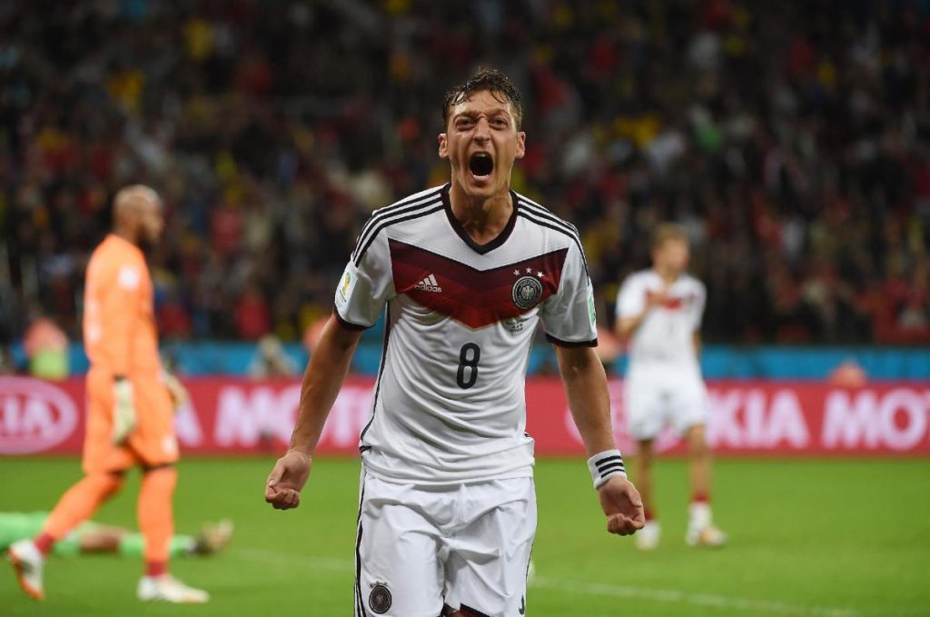 Mesut Özil ganó la Copa del Mundo con la Selección Alemana en 2014.