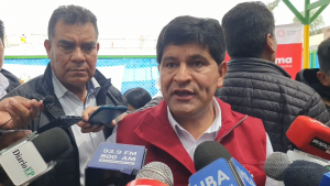 Rohel Sánchez sobre ceremonia de inicio escolar en Peruarbo: «Hemos preferido mostrar nuestra realidad, porque tenemos deficiencias»