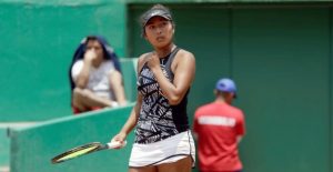 Romina Ccuno perdió en la rama individual de la competencia en Colombia.