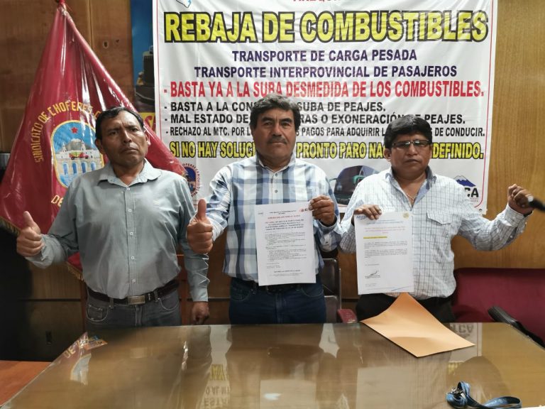Grupo de camioneros de Arequipa no se sumará al paro nacional de carga pesada