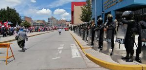 Juliaca: Pobladores se mostraron en contra de la llegada de la fiscal Patricia Benavides