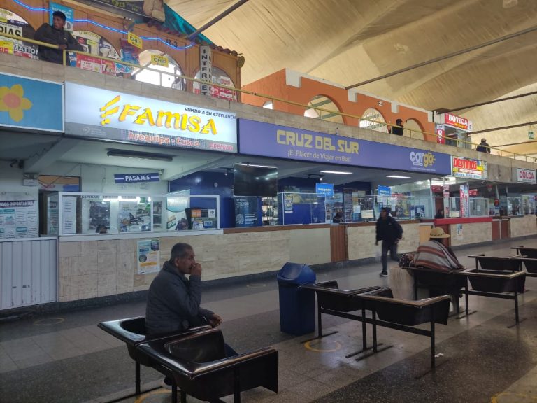 Terminal Terrestre: Suspenden venta de pasajes a Cusco por reinicio de protestas