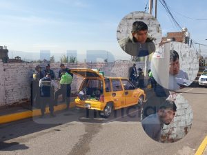 Serenazgo captura a tres sujetos acusados de ‘arranchar’ celulares y carteras en La Tomilla