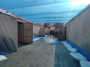 Mariano Melgar: Construcción del colegio San Ignacio-Circa no termina y obliga a niños a estudiar en un parque