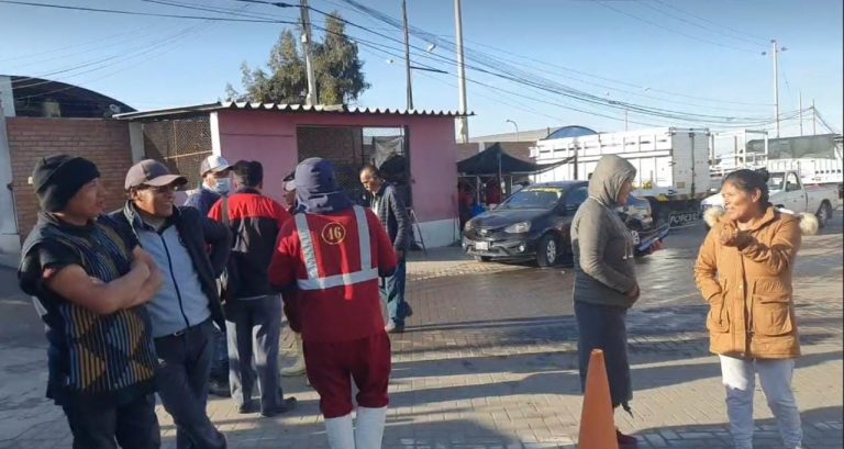 Cerro Colorado: Trabajadores del Camal Municipal protestan por cambio de directorio