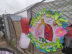Los médicos realizaron actividades por el Día Mundial contra la Tuberculosis, que se conmemora cada 24 de marzo.