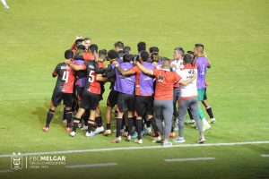 Celebraciones del gol del FBC Melgar.