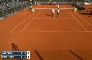 Los Hermanos Huertas del Pino vencieron su segunda ronda en Buenos Aires.