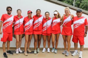 Equipo peruano que participará en la Billie Jean King Cup.