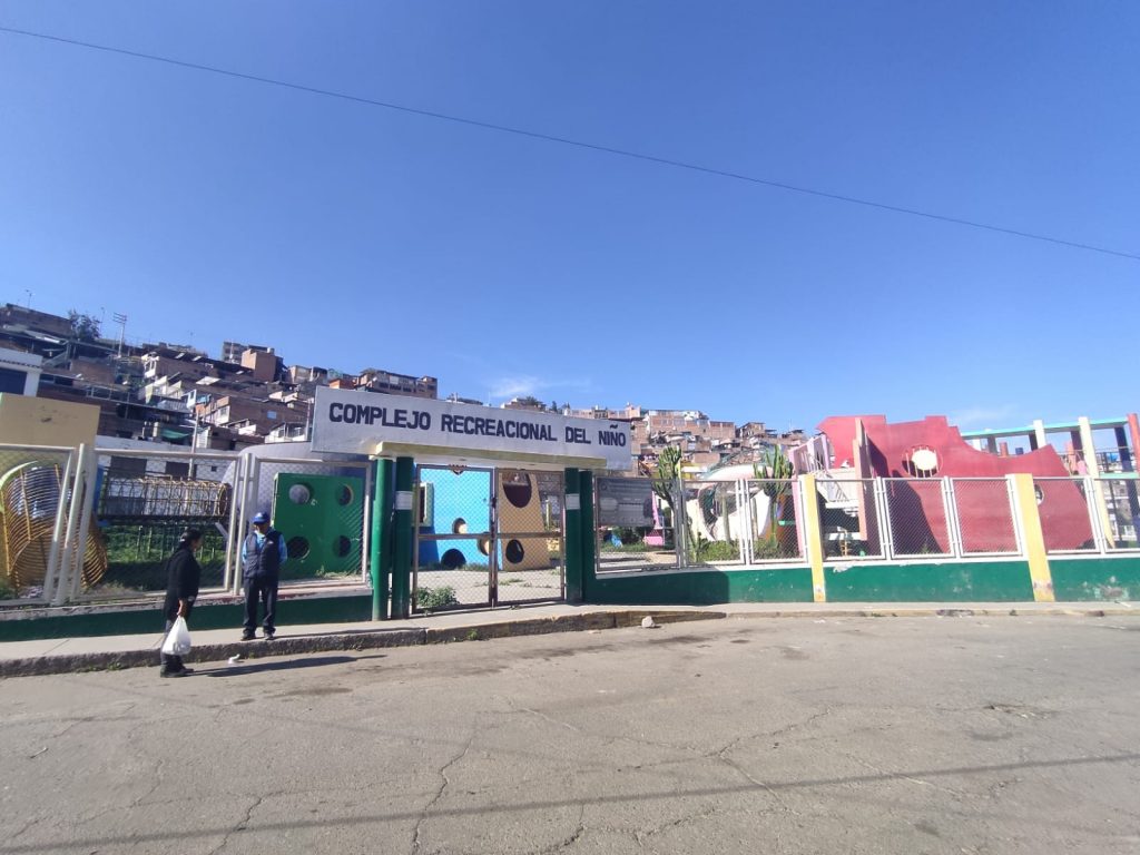 Paucarpata: Vecinos de Ciudad Blanca denuncian abandono del parque Cinco Sentidos