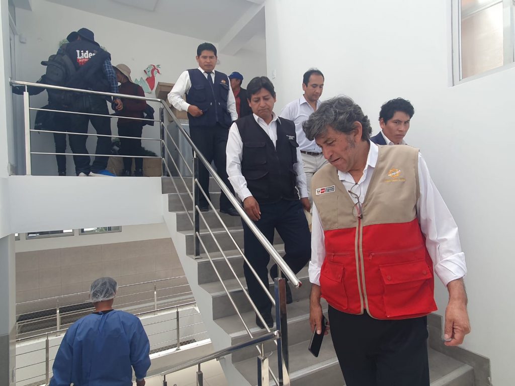 Geresa: Gerente regional inspeccionó el puesto de salud La Tomilla en Cayma