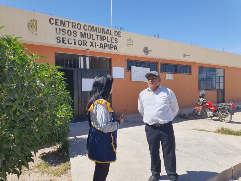 Congresista Jaime Quito visitó el colegio inicial Los Pastorcitos