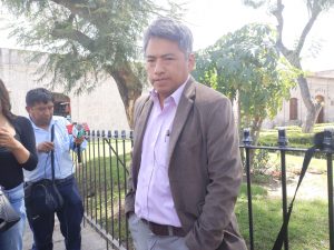 Gerente de Autocolca, Wilder Mamani Llica