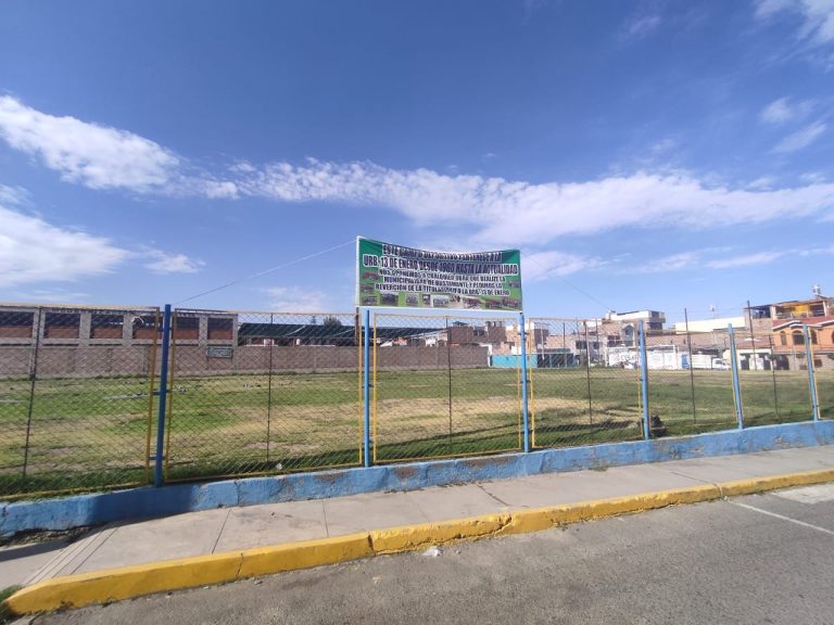 Alcalde de JLByR sobre construcción de complejo deportivo en urb. 13 de Enero: «Se ha hecho un mal uso del lugar»