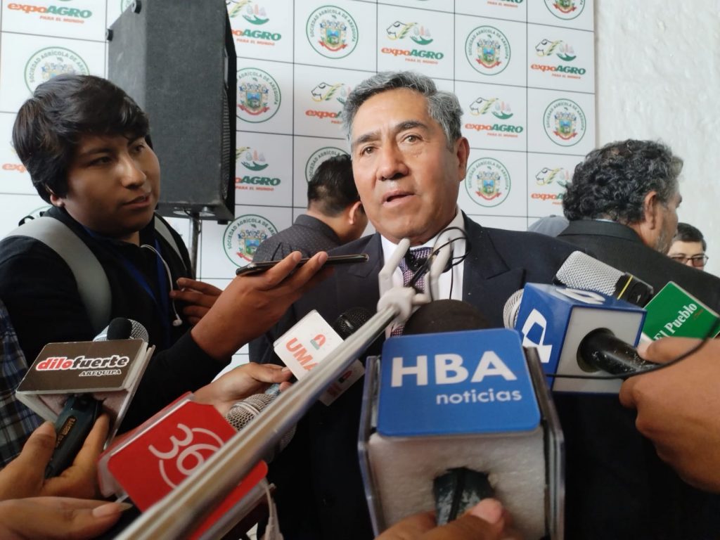presidente del Fondo del Fomento para la Ganadería Lechera del Sur (Fongalsur), Remi Emilio Paredes