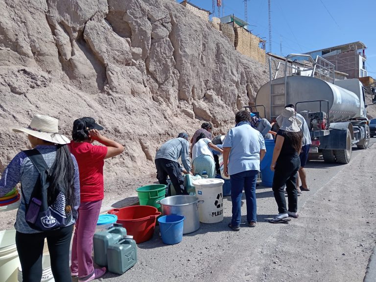 Moquegua en emergencia tras cinco días sin agua potable