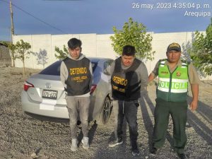Capturan a ‘Los Malditos de la Panamericana’ dedicados al robo de viviendas en La Joya 