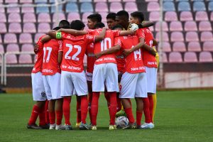 Equipo de reservas de Cienciano previo al choque ante Deportivo Municipal.