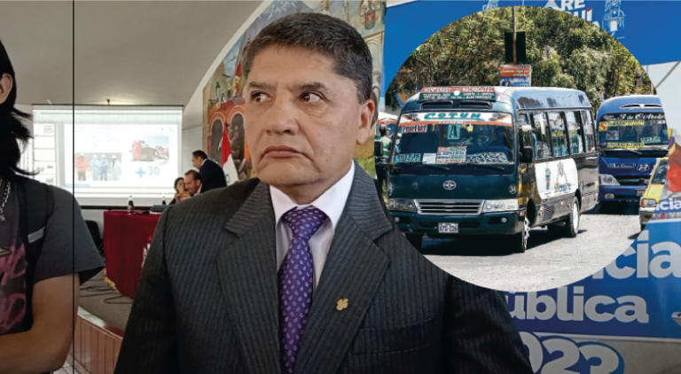 Avance de obras que pretenden mejorar el problema del transporte en Arequipa