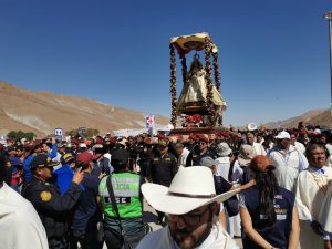 Procesión de la Virgen de Chapi.