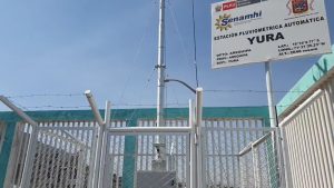 Inauguran estación pluviométrica automática en Yura