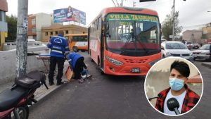¡Urgente! Piden el traslado de joven atropellada por el bus del SIT porque podría perder la mitad del pie derecho