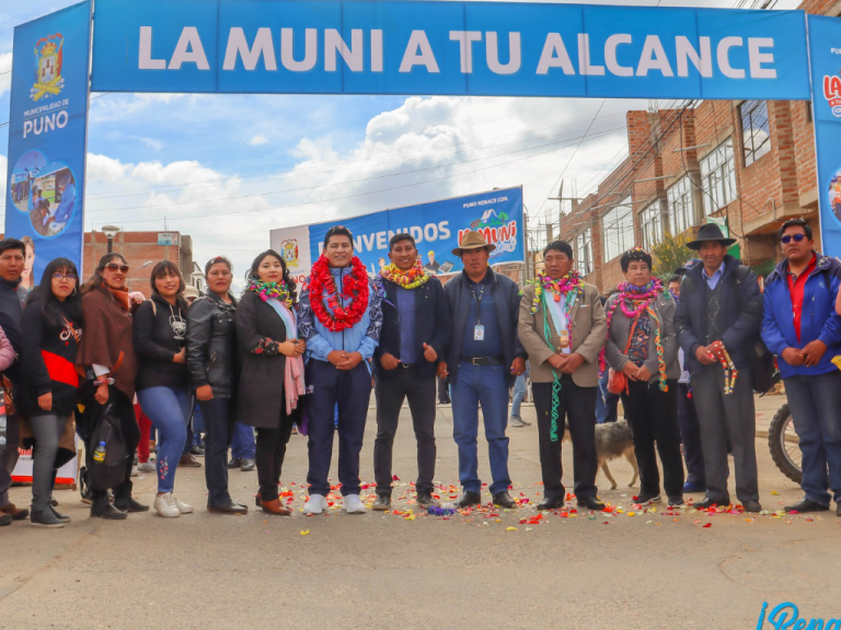 Municipalidad de Puno realizó atención integral al centro poblado de Alto Puno