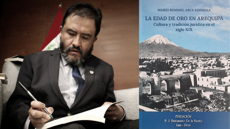 Mario Rommel Arce publica nuevo libro sobre la tradición jurídica arequipeña