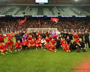 El conjunto 'Rojinegro' de Brasil ya puso su nombre en los octavos de final y buscará ganar el Grupo G frente Alianza Lima.