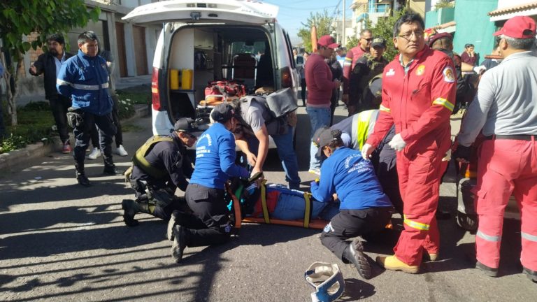 Seis personas terminaron heridas luego de un accidente de tránsito en Paucarpata