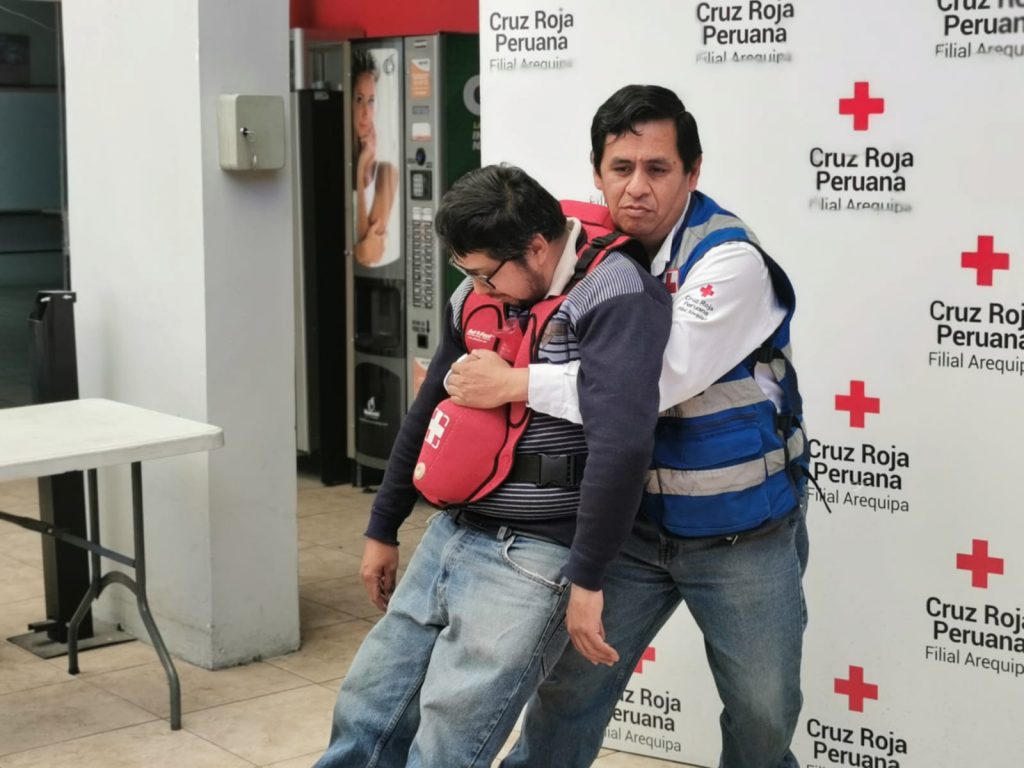 Cruz Roja brinda cursos gratuitos de primeros auxilios FOTO: Juan José Santy