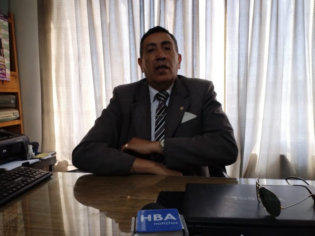 Héctor Herrera, abogado del exdirigente Jesús Cornejo. Foto: Katherine Chipana / HBA Noticias.